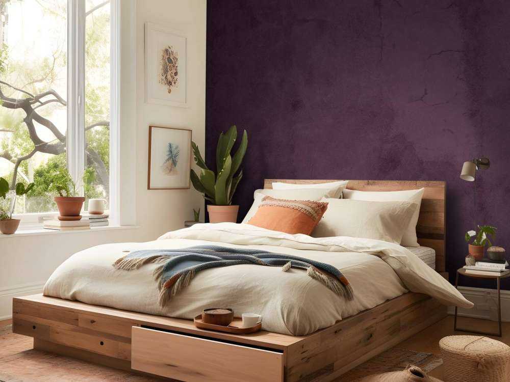 Hormigón morado sultana