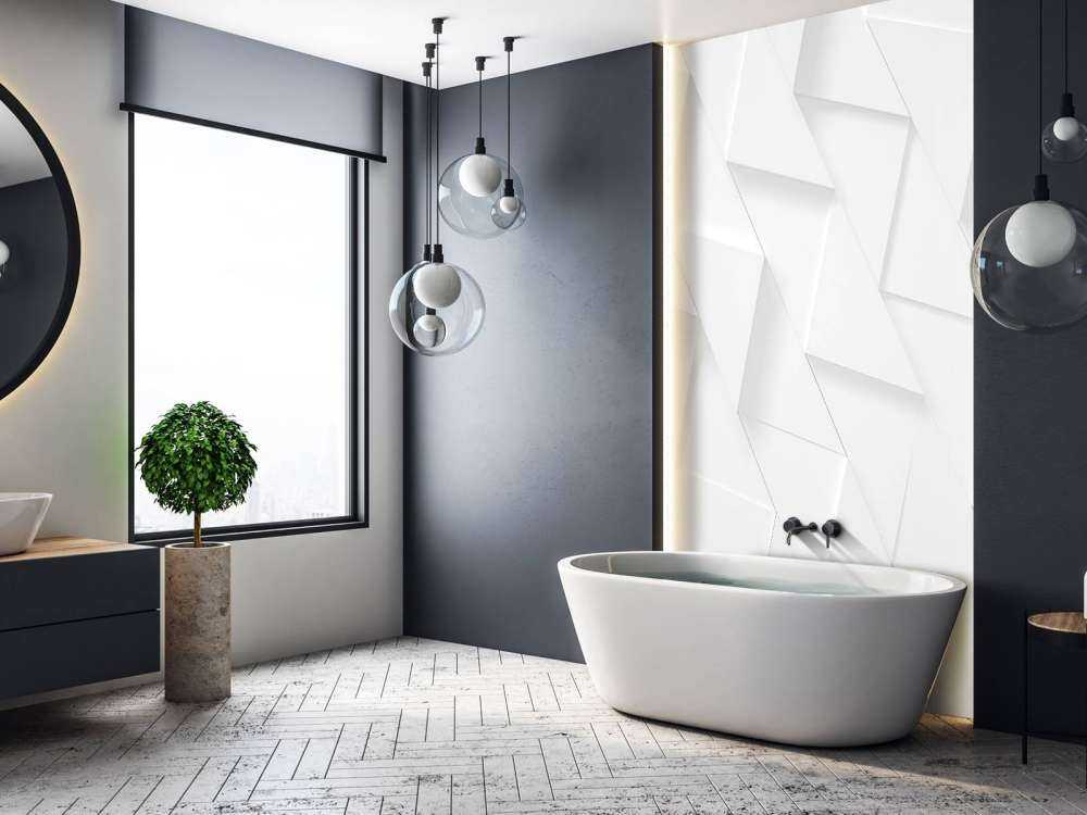 Triángulos 3D blancos