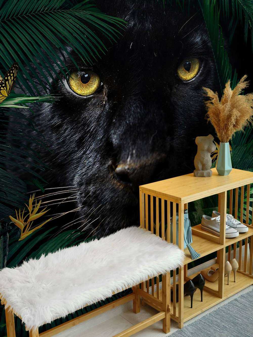 Jungle Panther Retrato