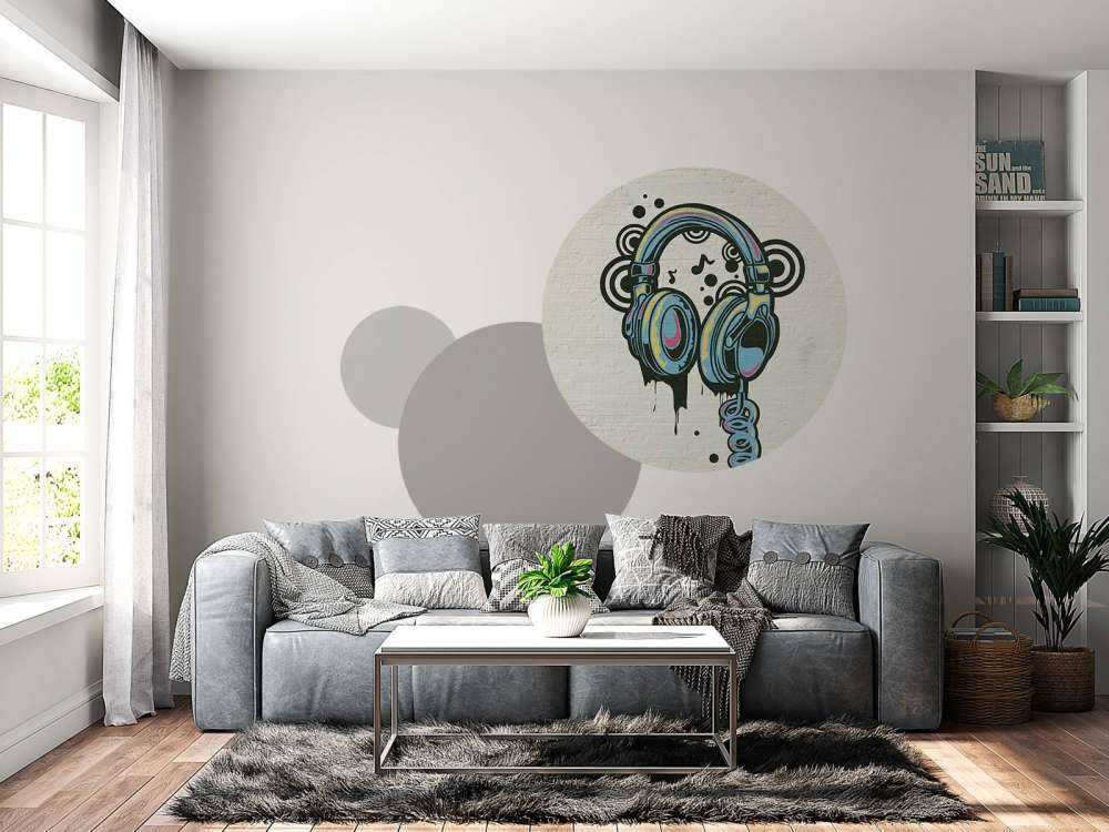 Auriculares de grafiti