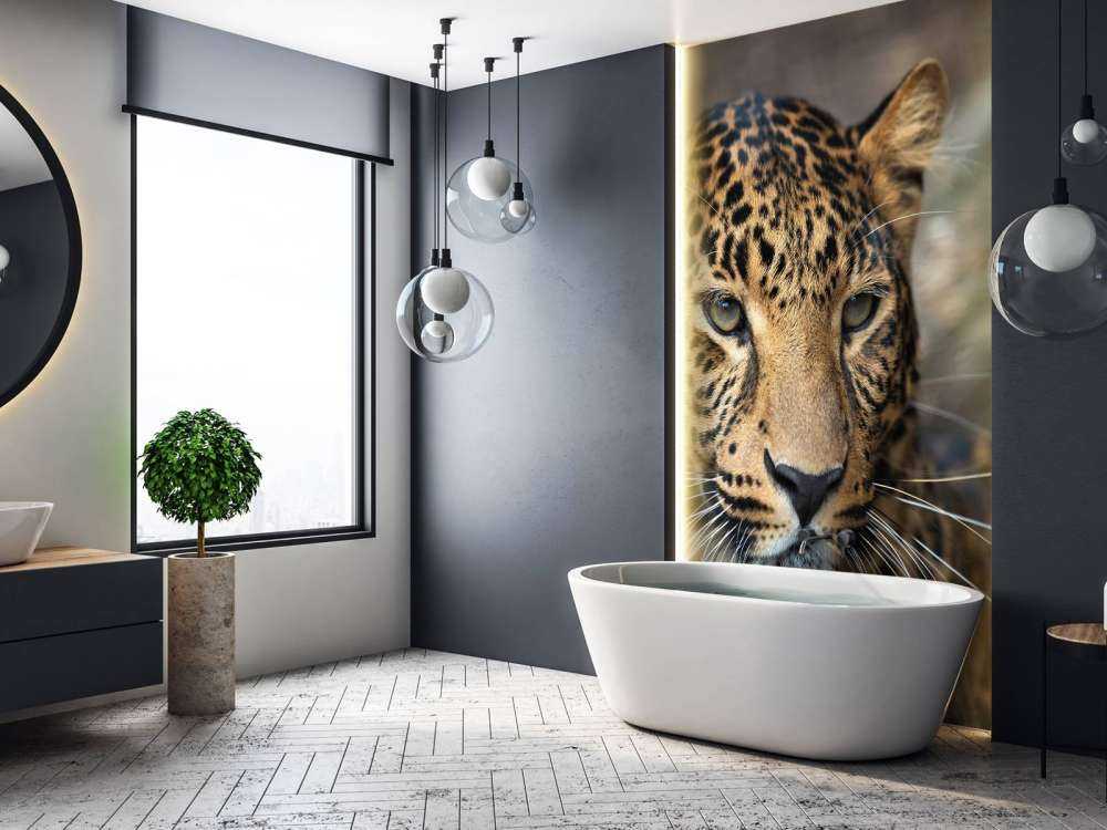 Primer plano de un leopardo