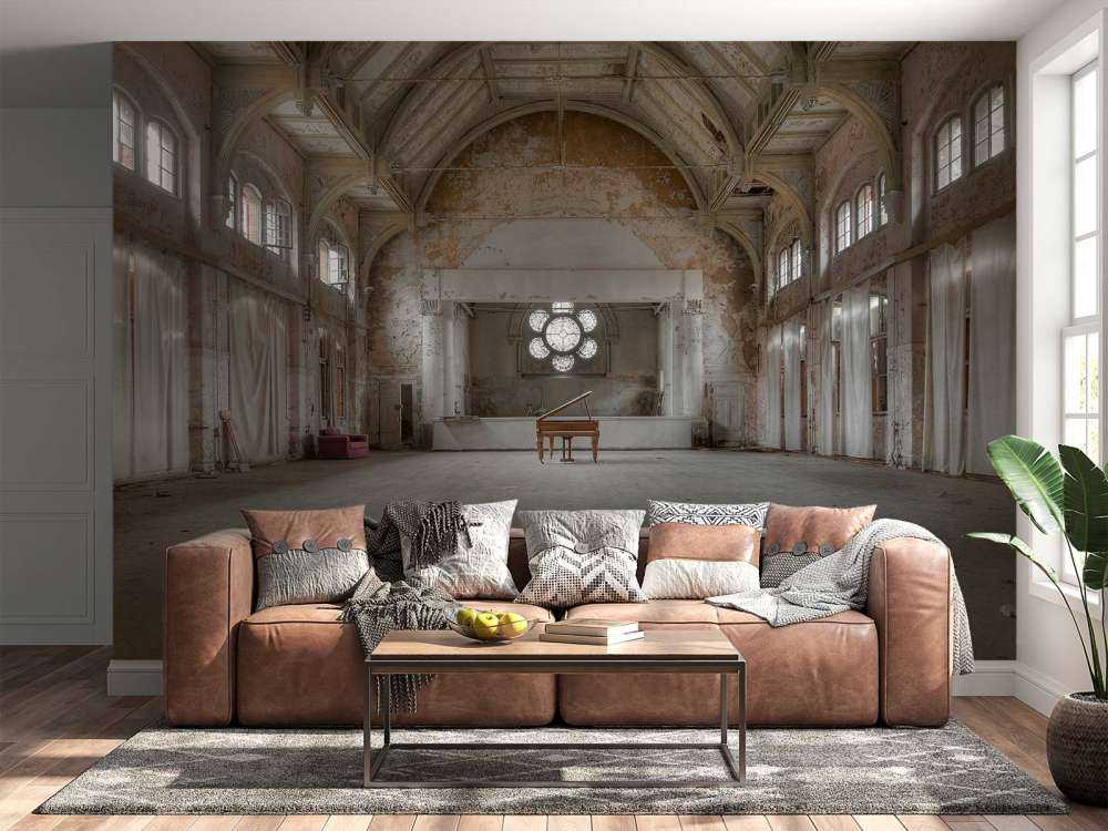 Sala del antiguo sanatorio