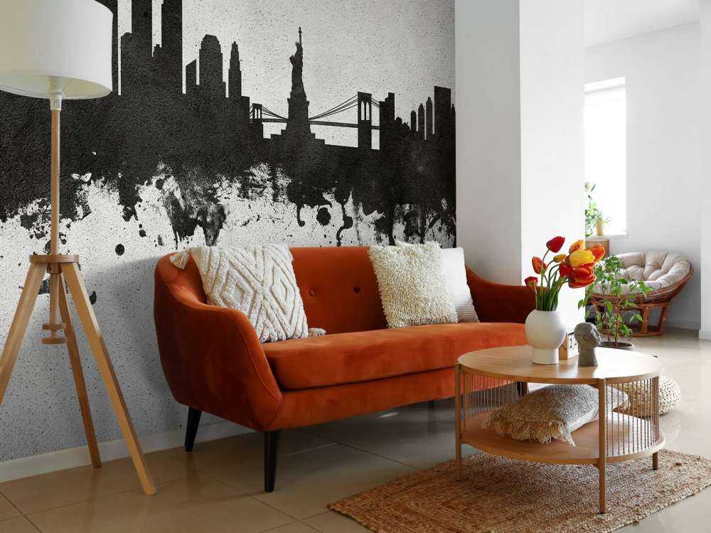 Acuarela horizonte, Nueva York