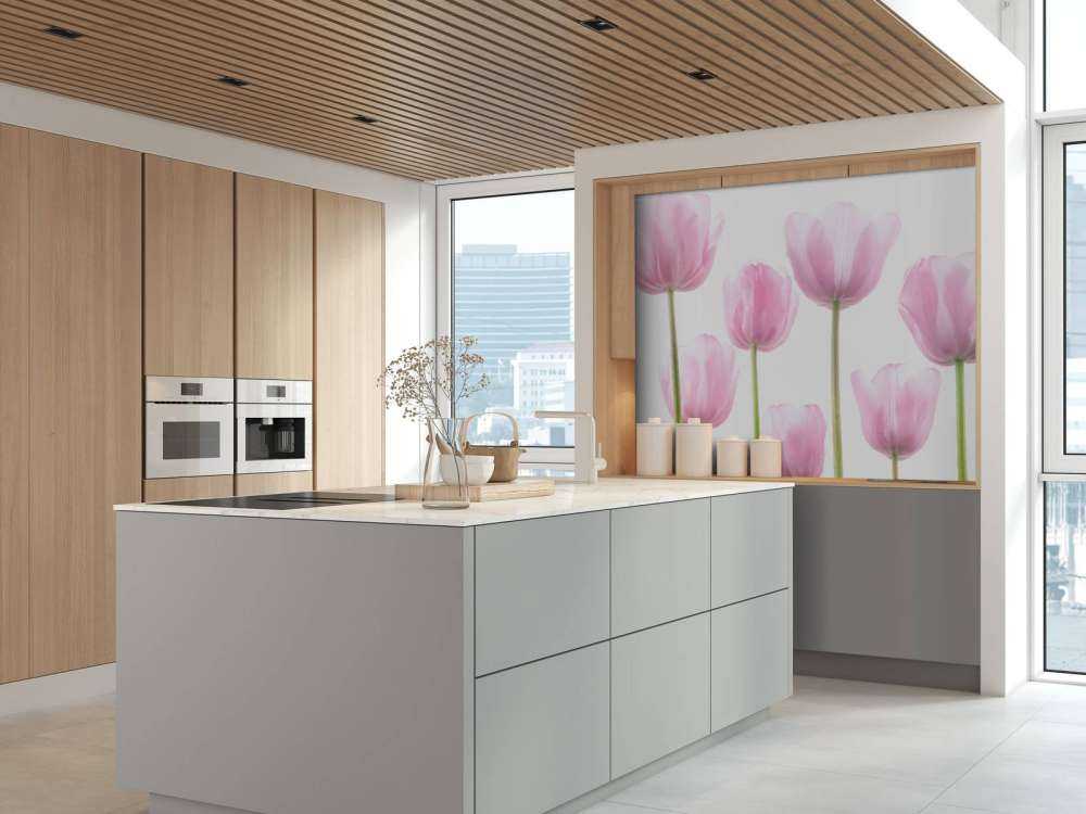 Tulipanes rosas