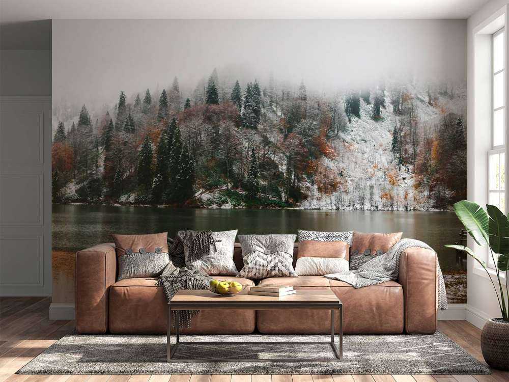 Suave paisaje otoñal