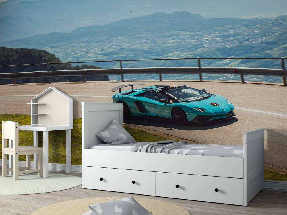 Alpenrit con coches deportivos de lujo