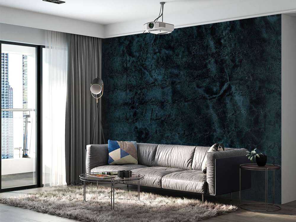 Estructura de cobre azul