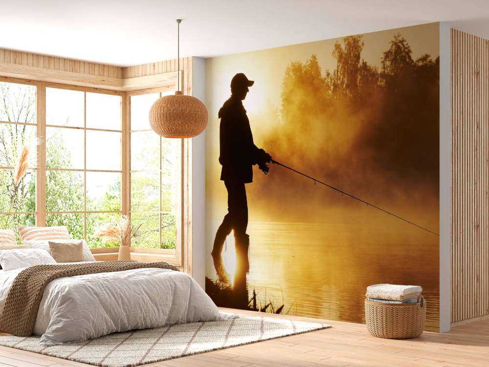 Pescador al amanecer