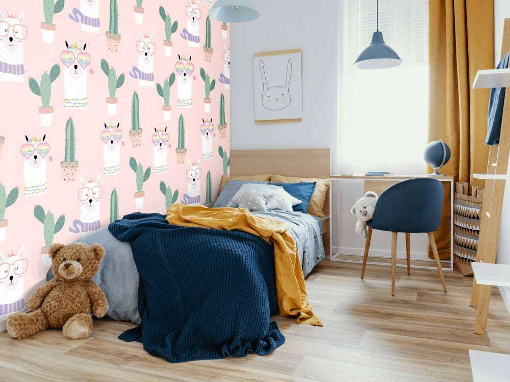 Cactus y llamas