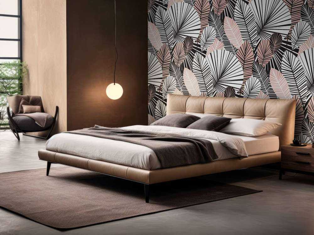 Elegante motivo floral