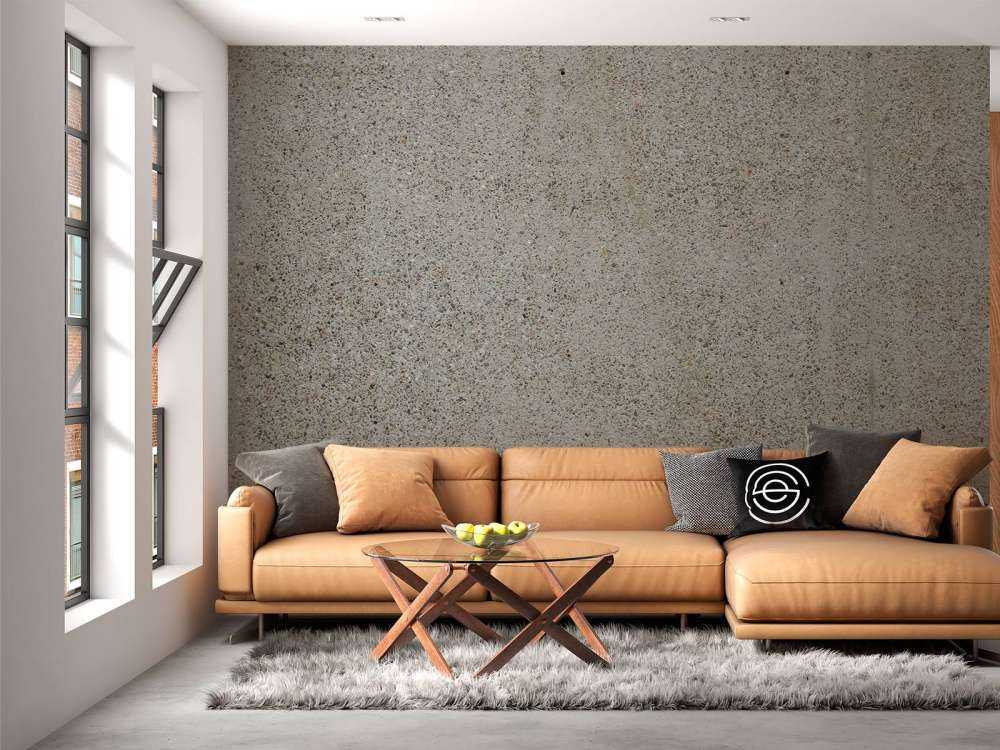 Hormigón con piedras gruesas