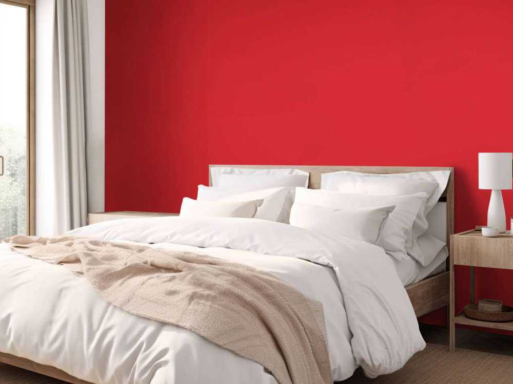 Hormigón rojo rubí