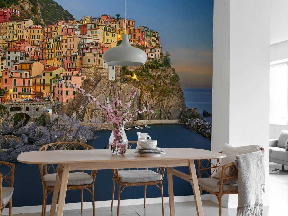 Casas de colores en Italia