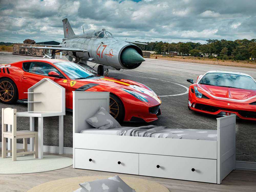 Exclusivos Ferrari y Mig-21