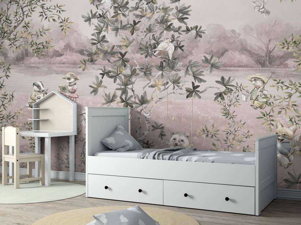Animales Vintage - Rosa