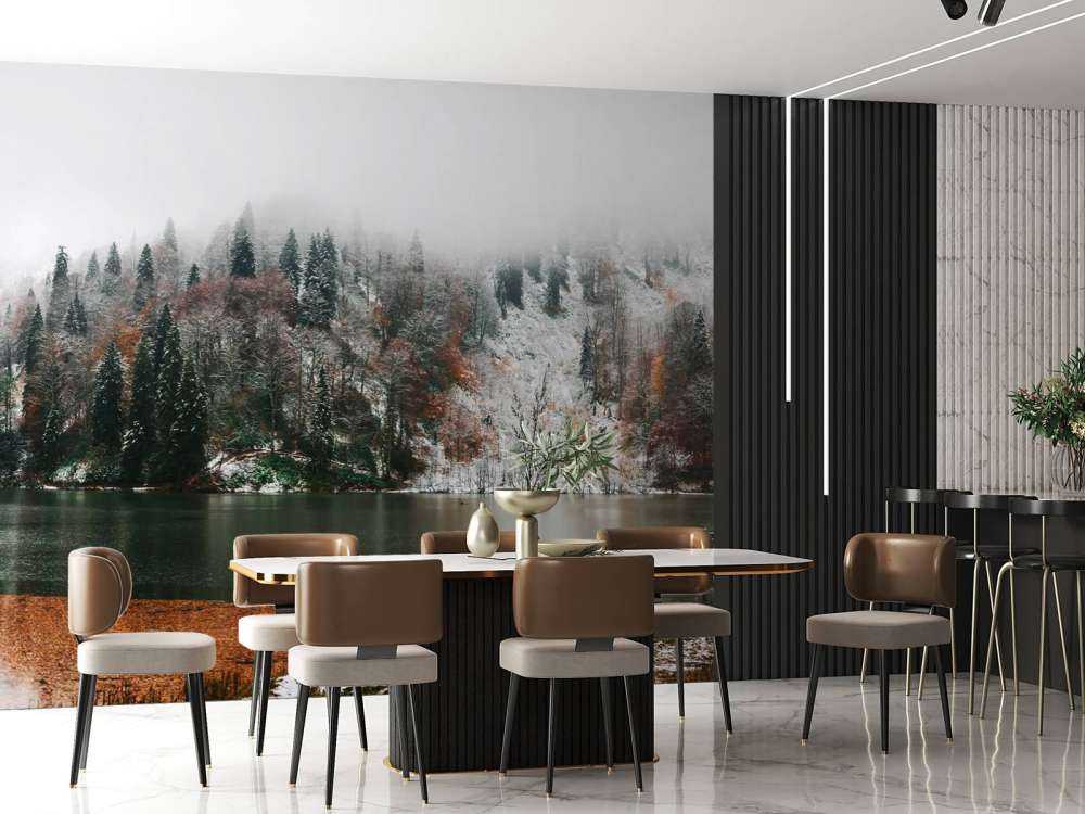 Suave paisaje otoñal