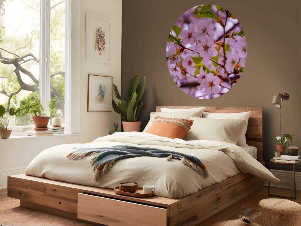 Flores rosas con pétalos