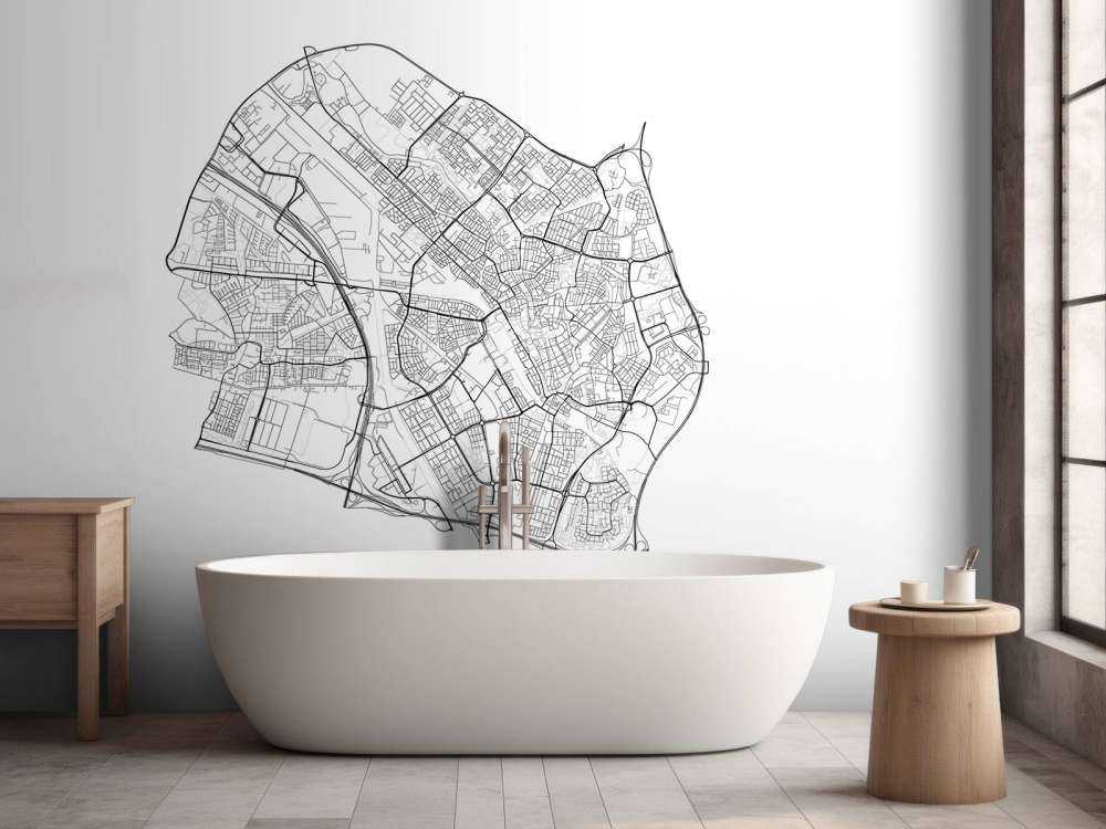 Mapa de Utrecht, blanco
