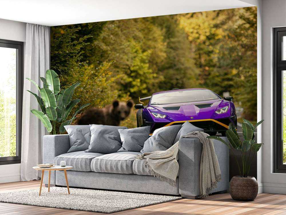Lamborghini vs. naturaleza