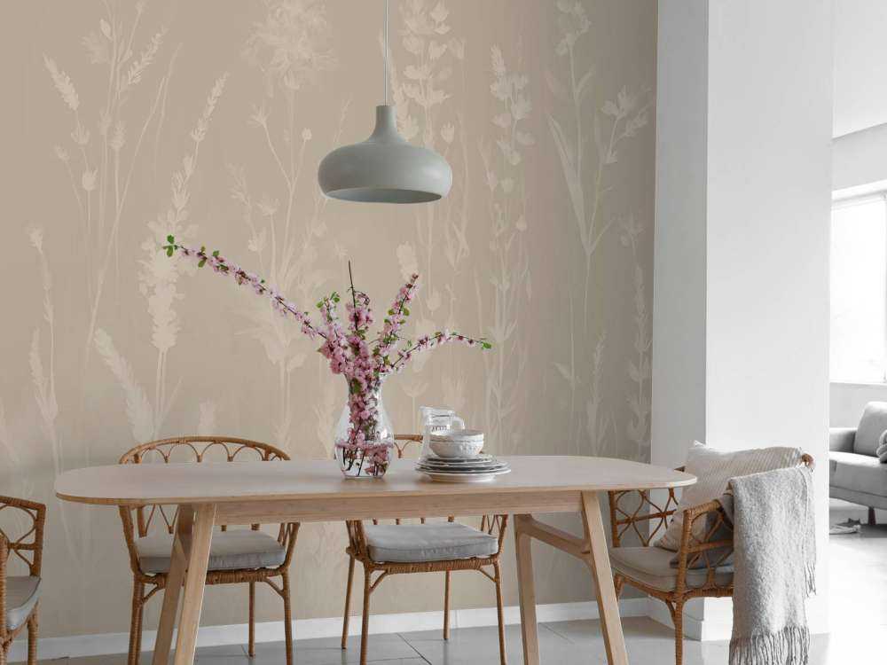 Luz de Lavanda Taupe Sin Costuras