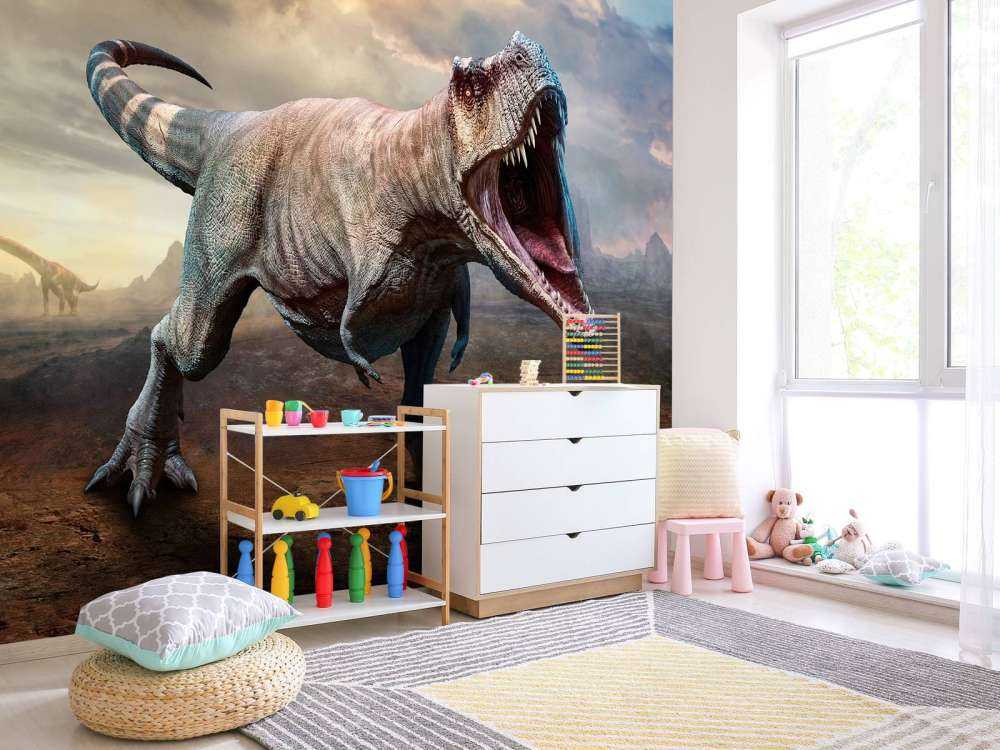 Tiranosaurio Rex agresivo