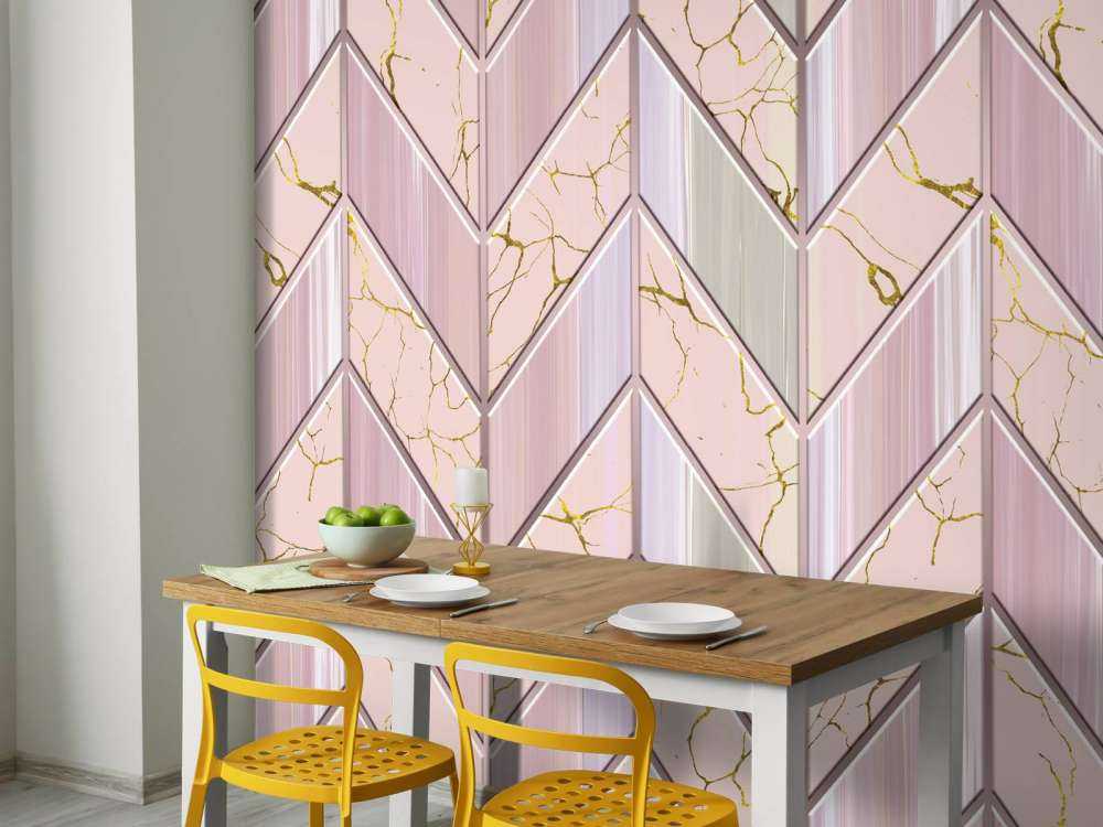 Patrón de azulejos rosa