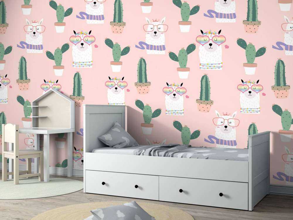 Cactus y llamas