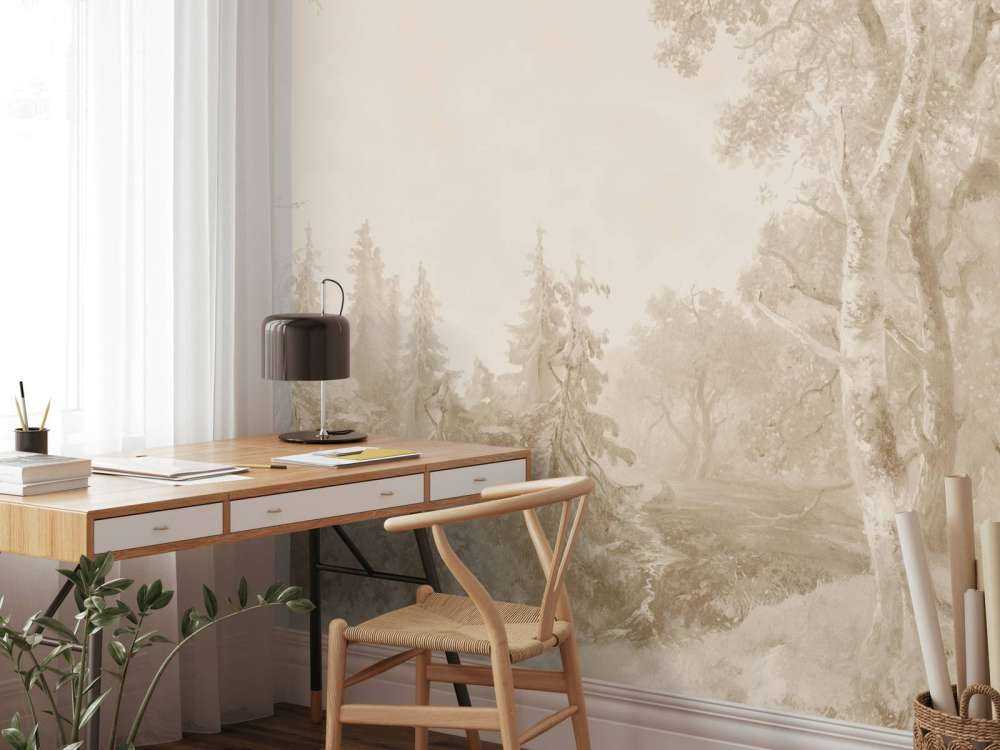 Paisaje Forestal Beige #2