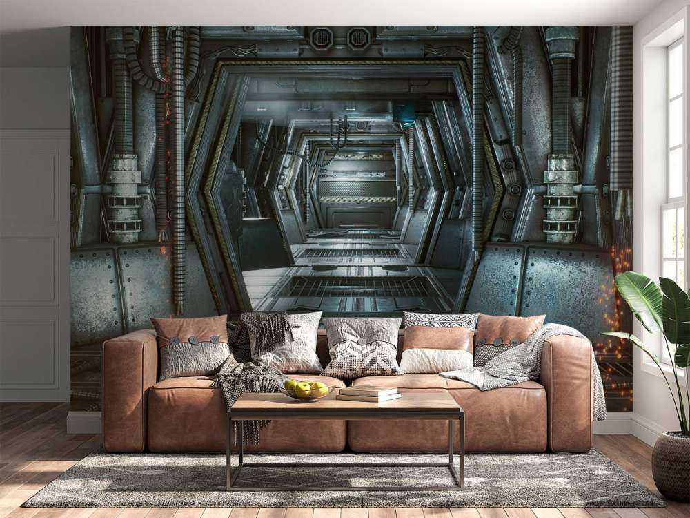 Túnel futurista