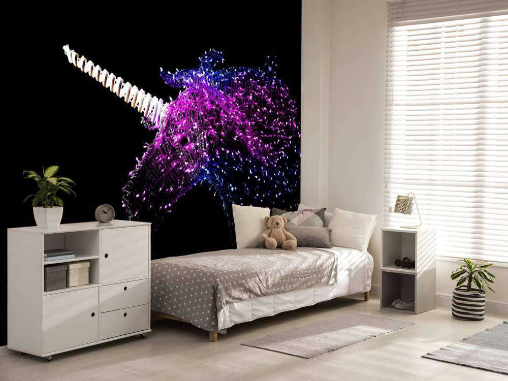 Unicornio luminoso