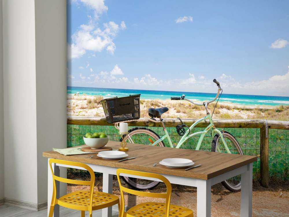 Bicicleta la playa