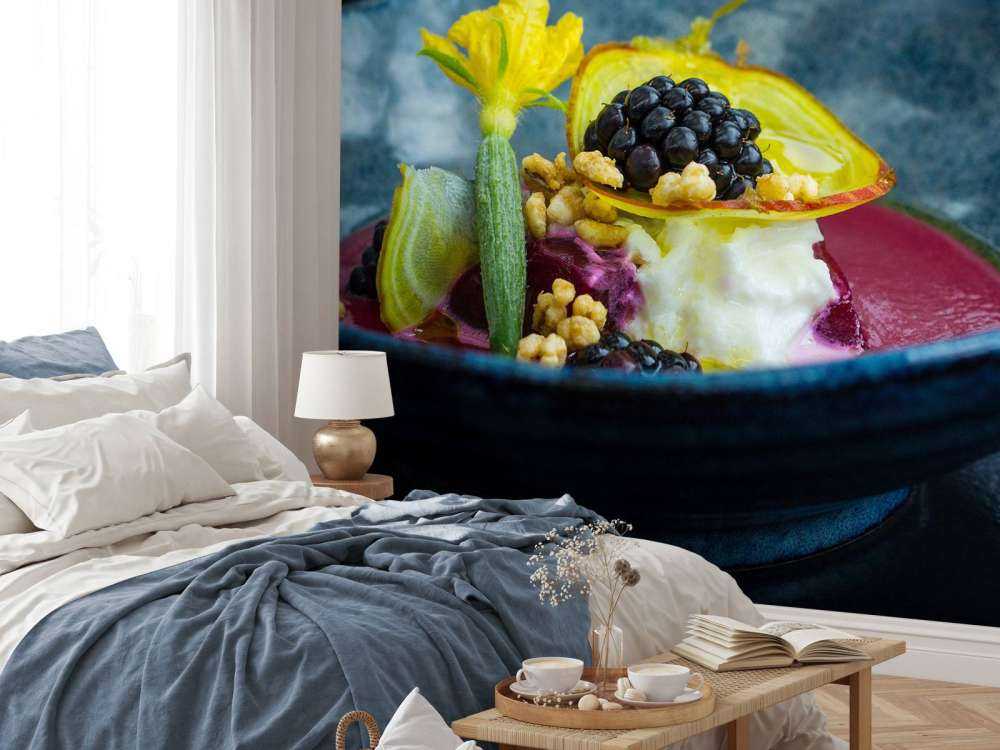 Postre de moras