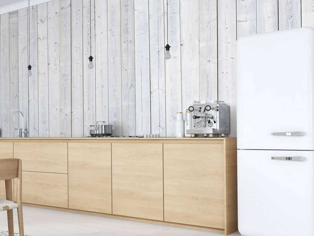 Madera vertical encalada