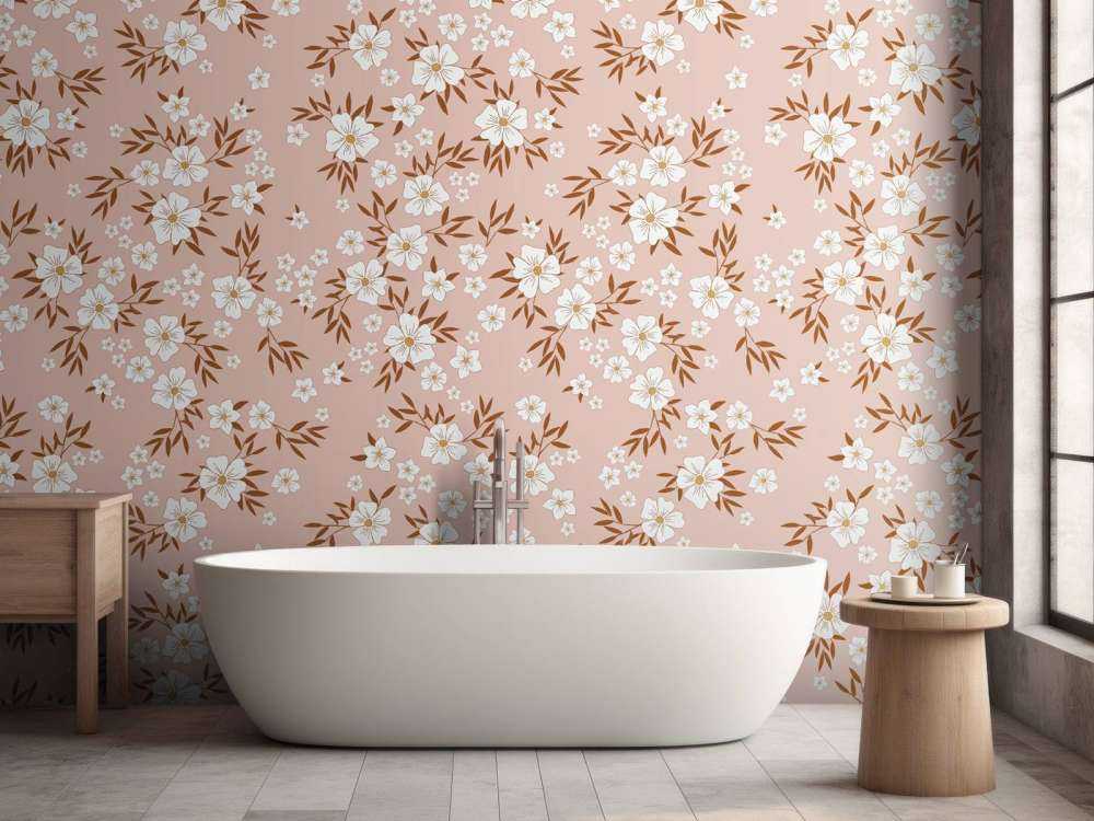 Flores con hojas