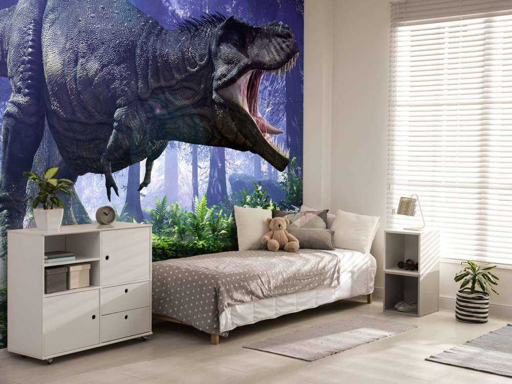 Tiranosaurio Rex en el lago