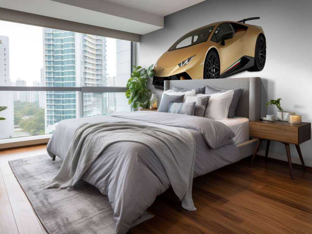 Lamborghini Huracán - delantero derecho, blanco