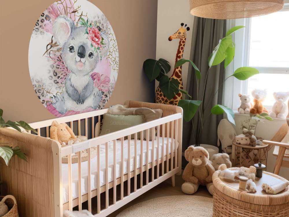 Bebé koala savana