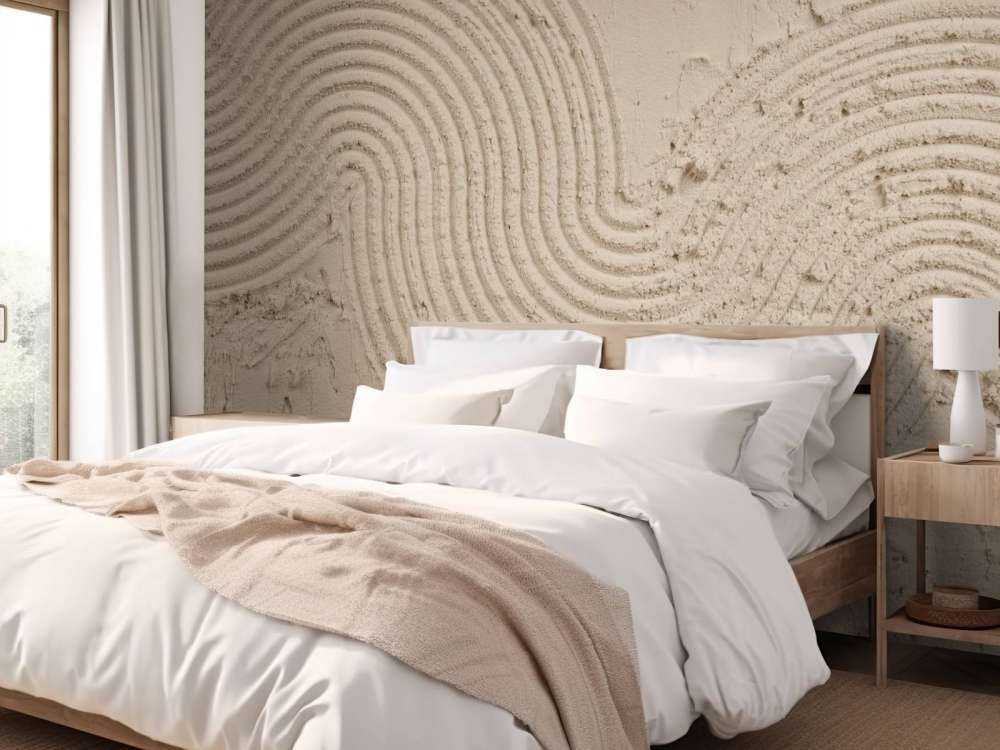 Arte de la textura en color topo