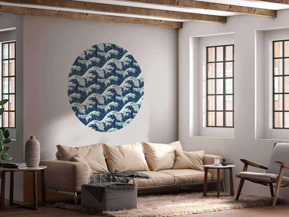 Ondas azules salvajes
