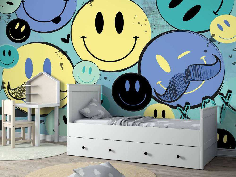 Blue smile