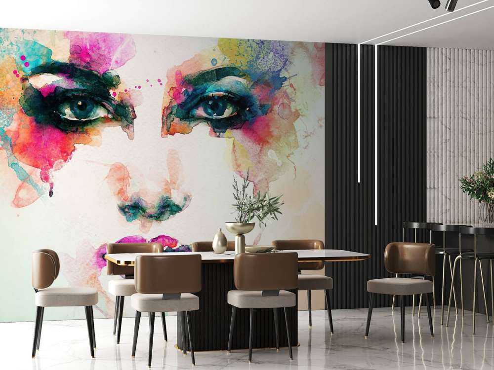 Rostro abstracto
