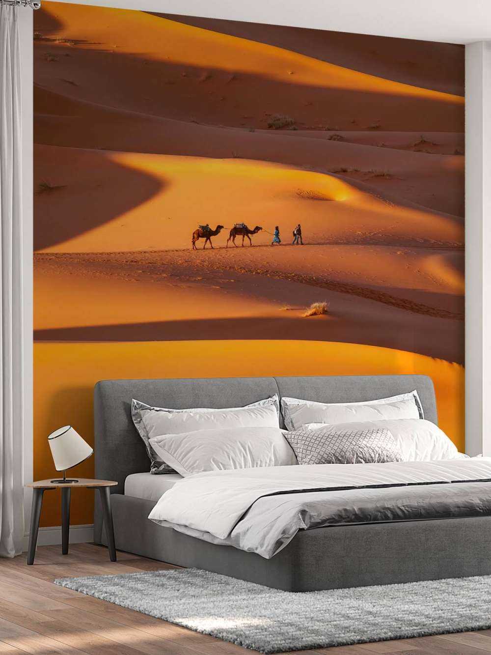 Vista superior del desierto