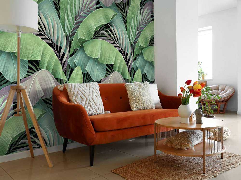 Hojas tropicales