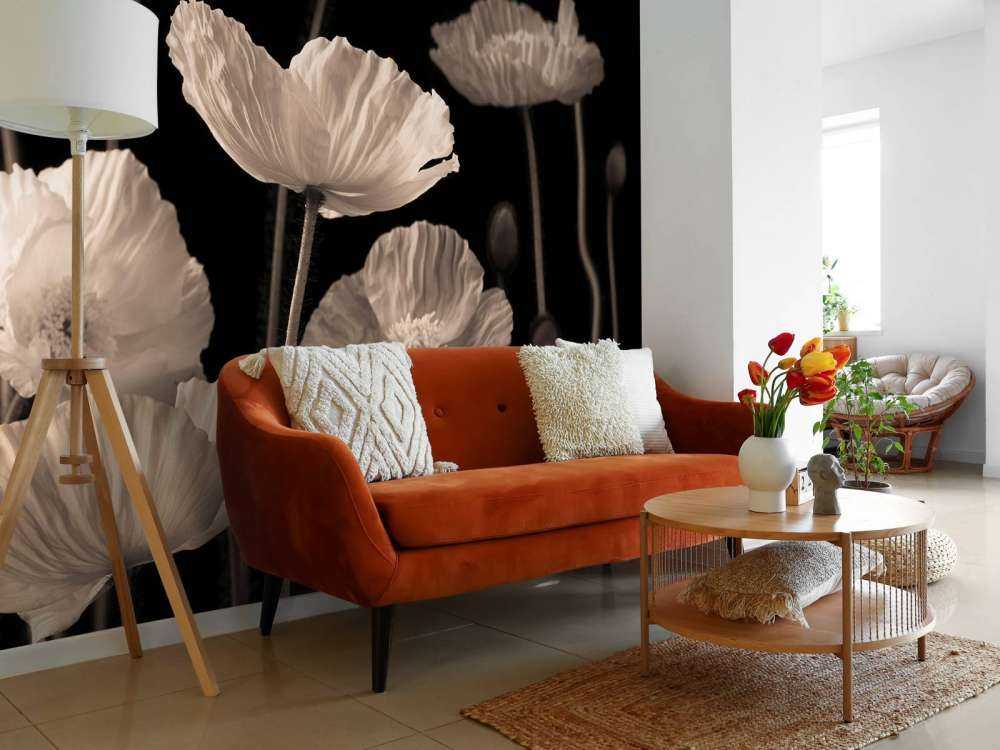 Amapolas y brotes