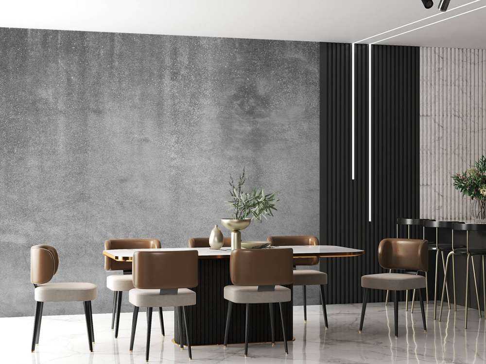 Hormigón gris detallado