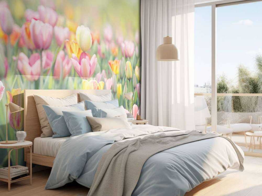 Tulipanes de colores