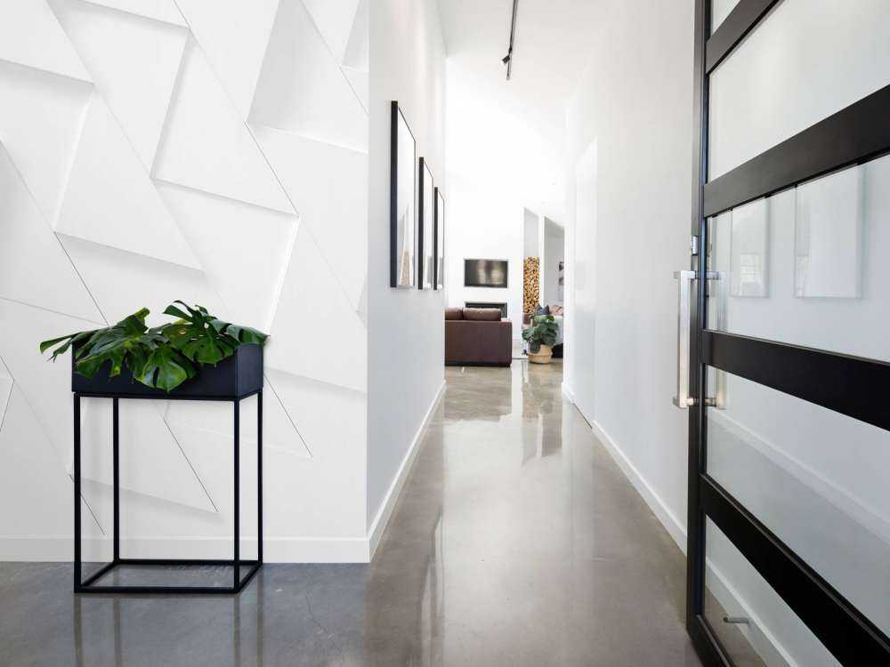 Triángulos 3D blancos