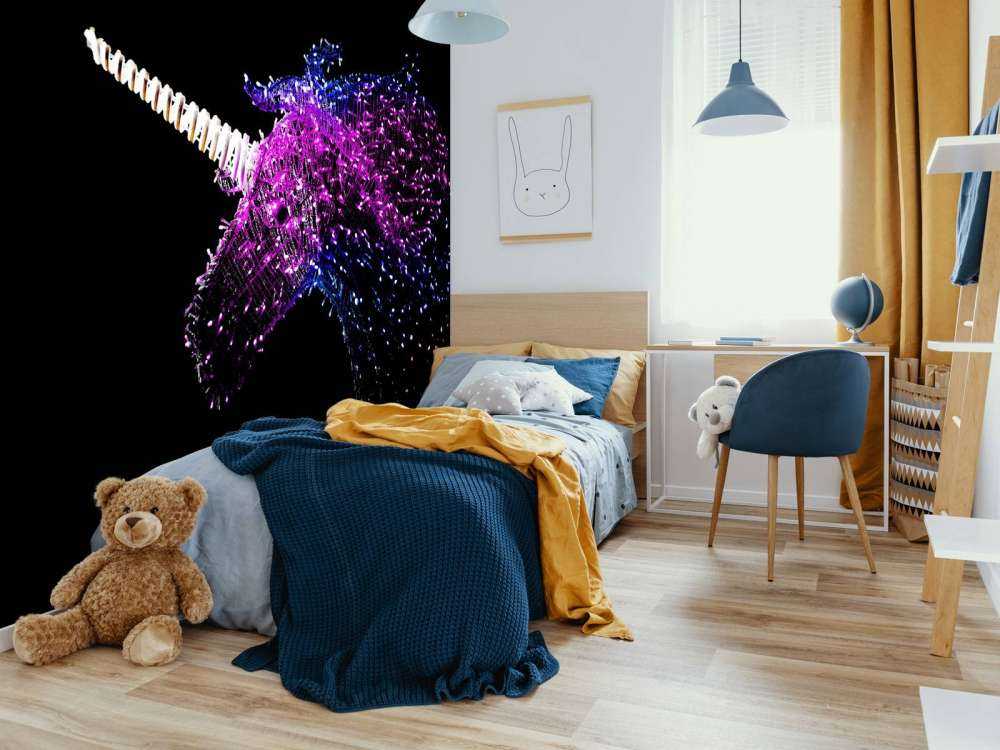 Unicornio luminoso