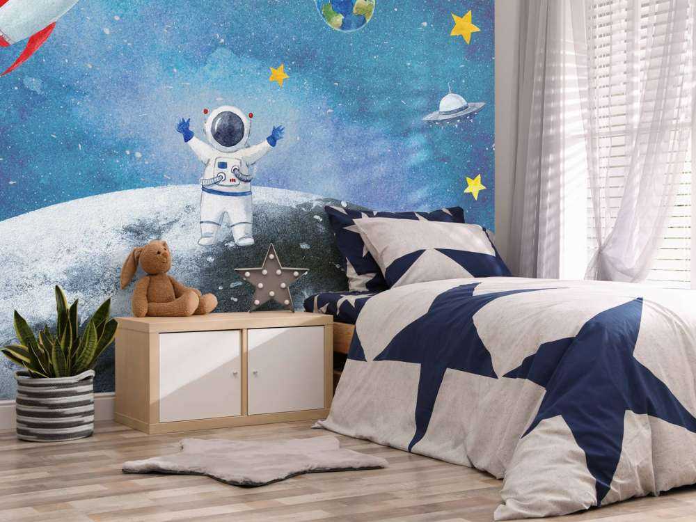 Astronauta en la Luna