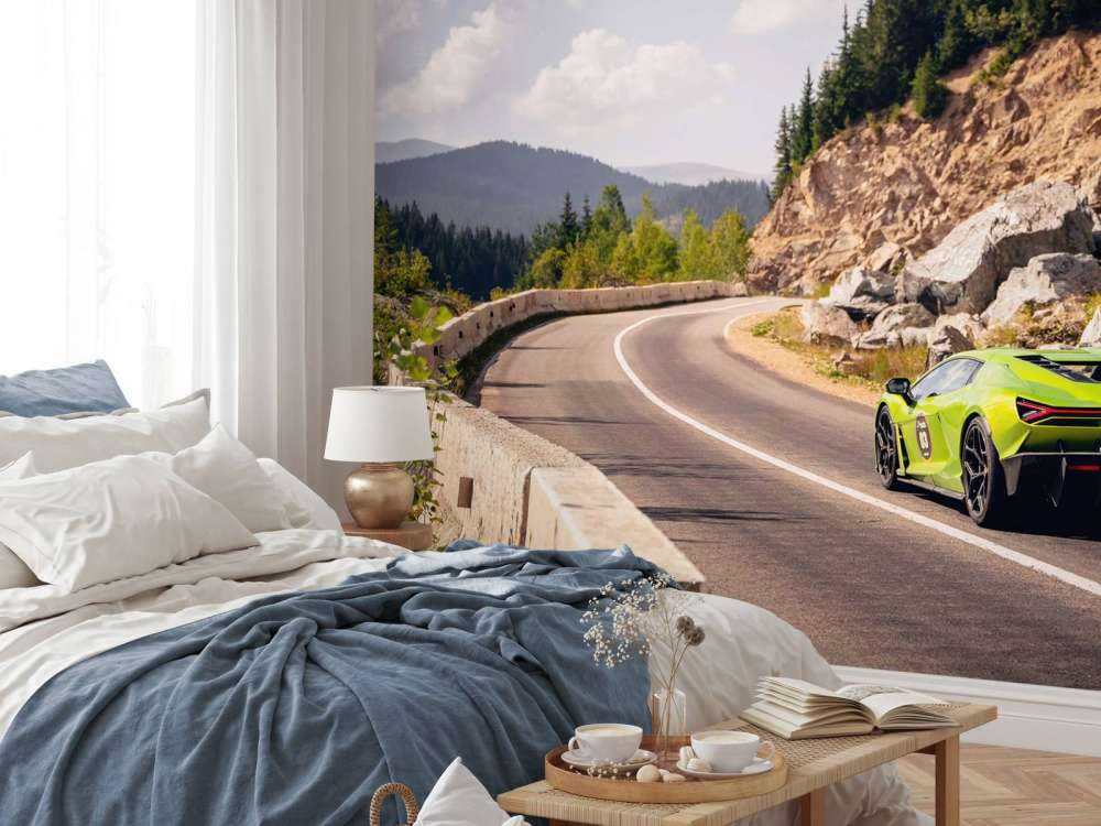 Lamborghini Revuelto en las Montañas